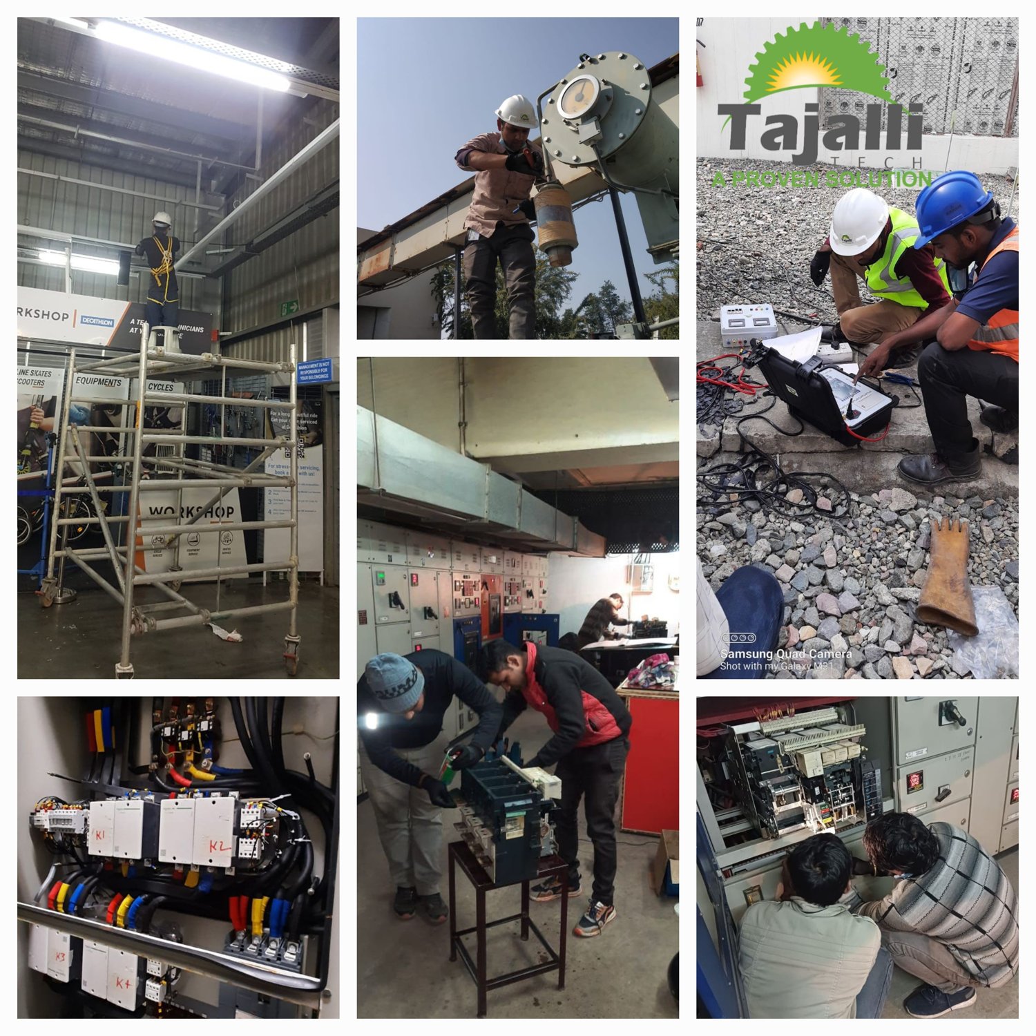 Solar World Hardoi 10 MW relay testing